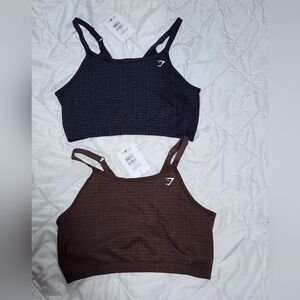 SOLD❌️ Adapt Monogram Seamless Midi Tanks.  XL